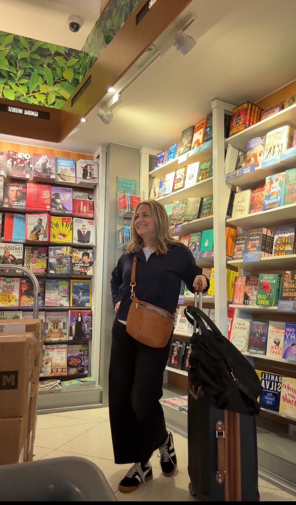 I had a 24 hour trip, so I decided to wear one of my most comfortable pairs of jeans. Wore them on the plane, changed my shirt for dinner and wore them home the next day.  Also a hands-free Crossbody and a cute sweatshirt that you can tie around. your neck is perfect for layering. I changed the strap of my Crossbody to give it a higher end look! ￼ Sweatshirt is a couple years old. I’ve linked some very similar.  



#LTKootd #LTKOver40 #LTKTravel