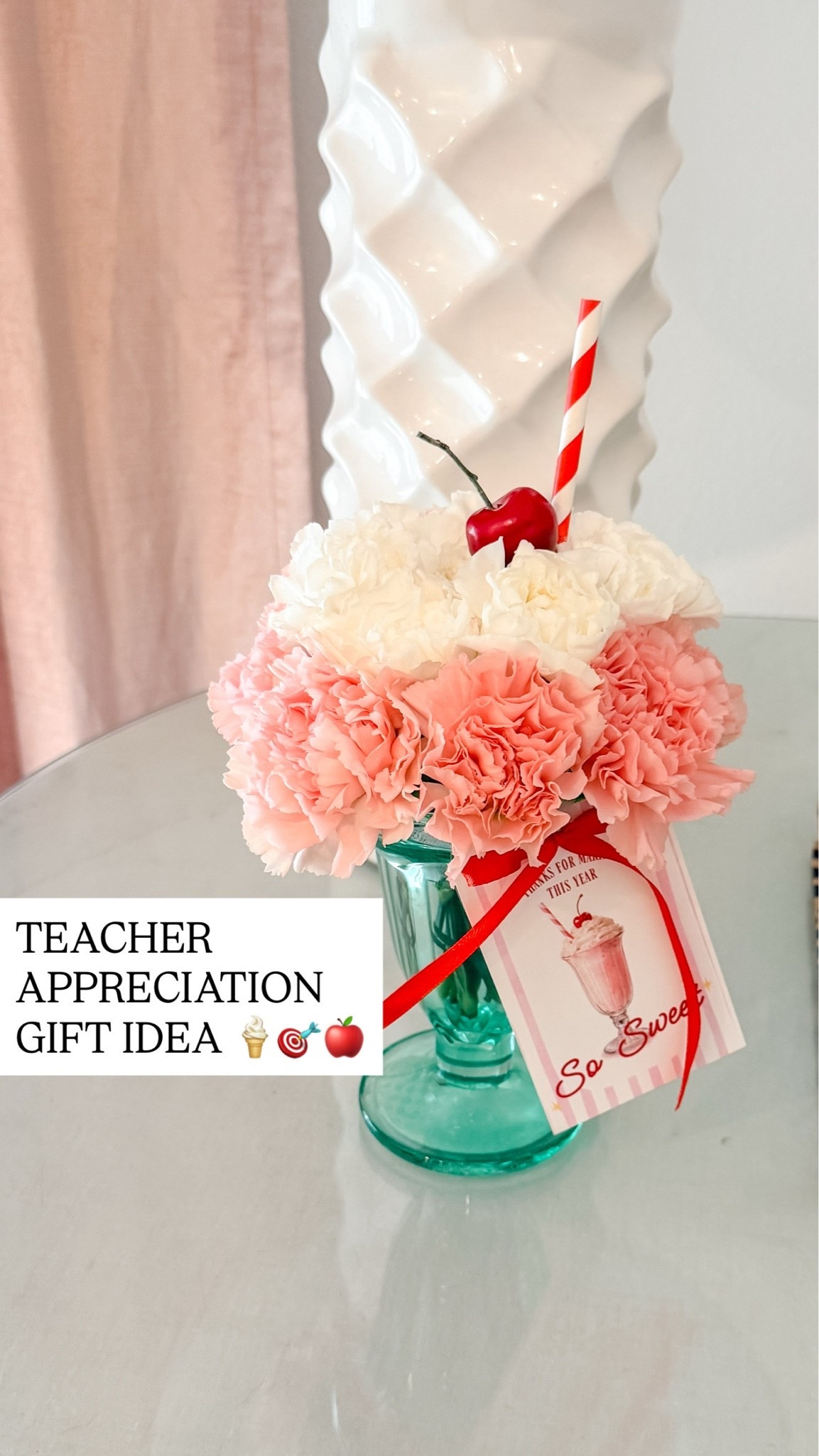 Links for the cute teacher ice cream floral arrangement! 

The perfect way to gift a gift card for teacher appreciation or even an end of year teacher gift 

I linked the ice cream dish in case that makes it easier to track down but you’ll have to purchase in store at Target since it’s from the dollar spot!

#LTKmomlife #LTKSeasonal #LTKKids
