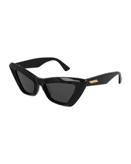 Dramatic Acetate Cat-Eye Sunglasses | Neiman Marcus