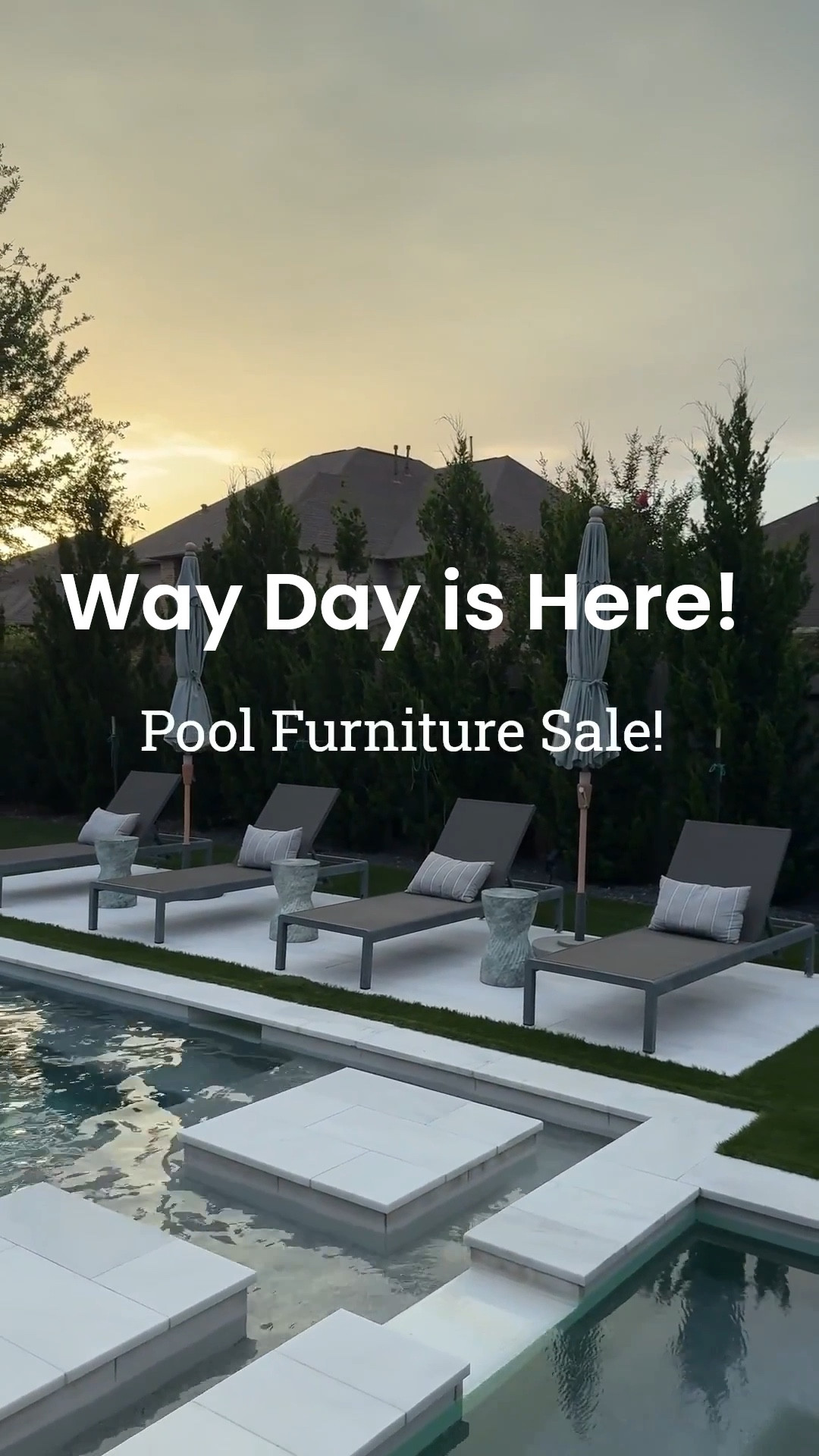 Way Day is here! Pool Furniture sale ☀️

Lounge chair, pool chairs, wayfair, outdoor furniture, patio furniture, crate & barrel  

#LTKSeasonal #LTKSaleAlert #LTKHome