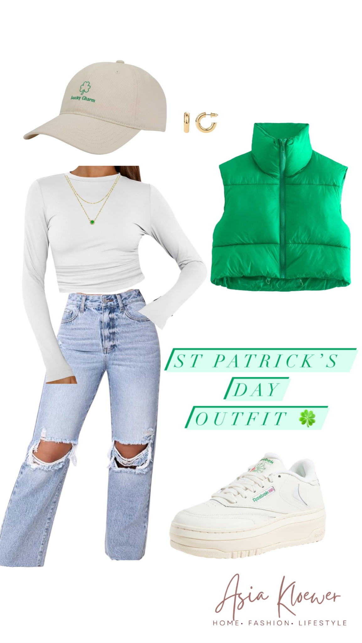 St Patrick’s Day outfit / st patty’s outfit / green outfit / amazon st patrick’s day outfit / spring outfit 🍀

#LTKstyletip #LTKfindsunder50 #LTKSeasonal