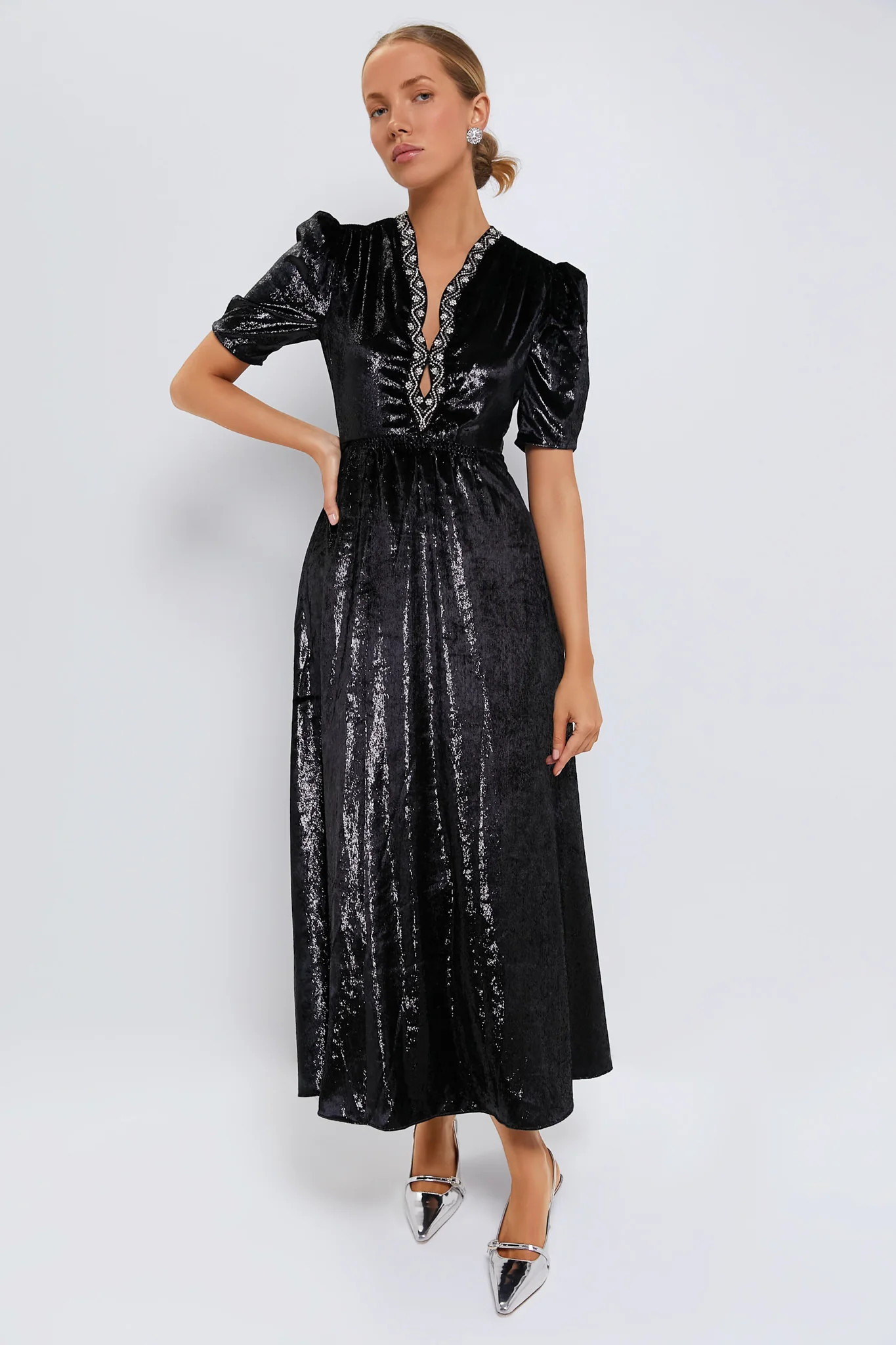 Black Mamba Embroidery Tabitha D Dress | Tuckernuck (US)