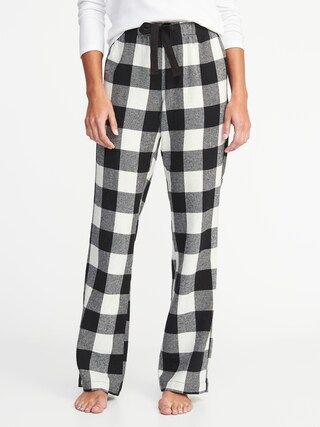 Patterned Flannel Sleep Pants for Women | Old Navy US