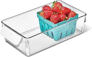 OXO Good Grips Fridge Organization Bin 5 in x 10 in - for Berry Bins, Yogurt Cups and More | Amazon (US)