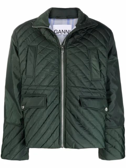 recycled ripstop quilted jacket | Farfetch (UK)
