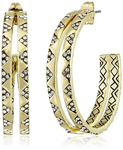House of Harlow 1960 Outland Split Hoop Earrings | Amazon (US)