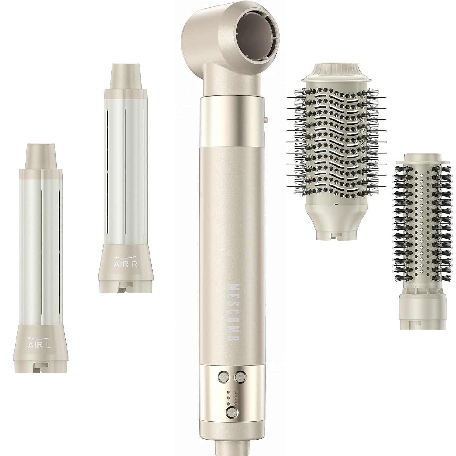 5 in 1 Hair Air Styler - Rotating Hair Dryer Brush 110000 RPM for Fast Drying & Hot-Air Automatic... | Amazon (US)