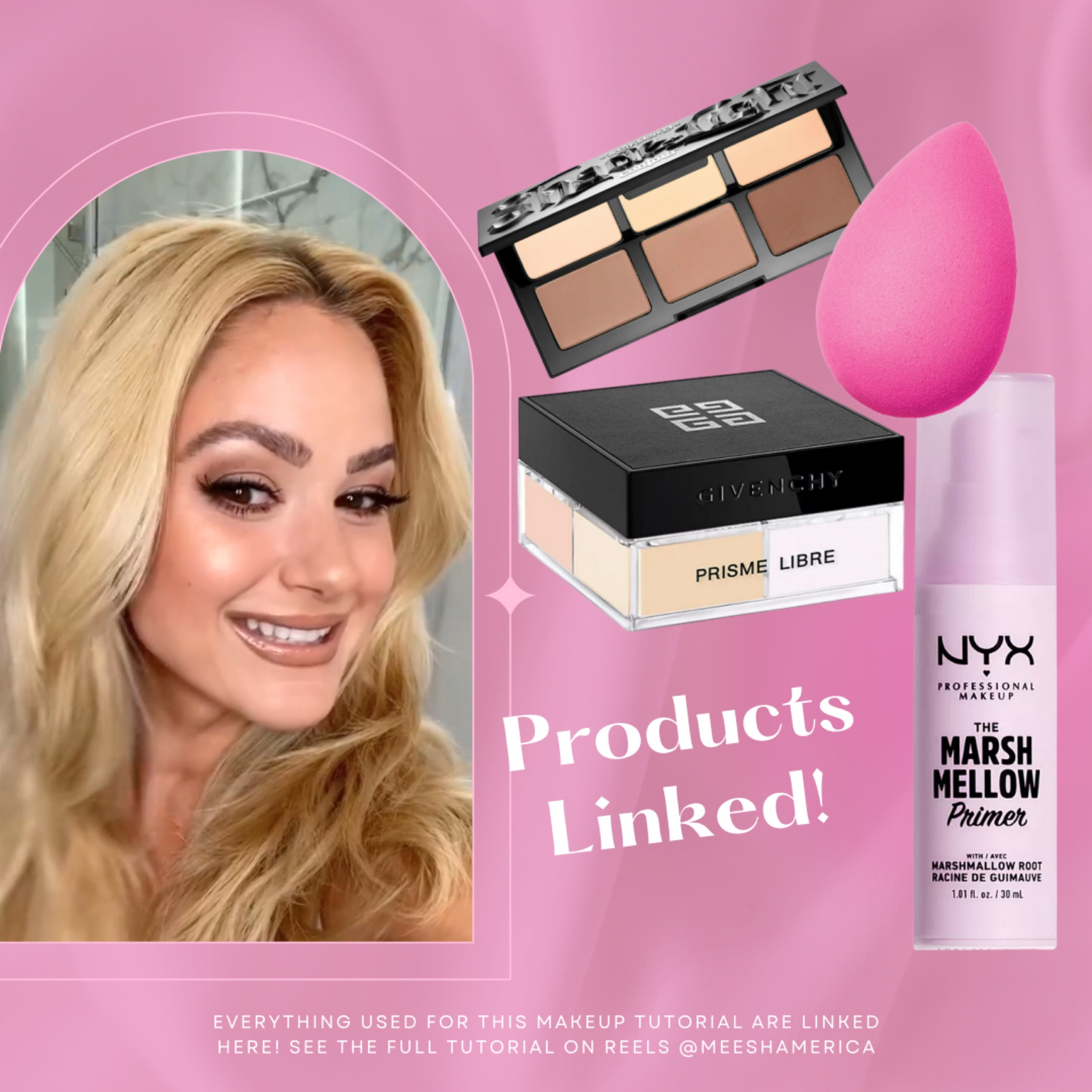 All the things to create this look! Full tutorial on IG @MeeshAmerica. 

#LTKunder100 #LTKstyletip #LTKbeauty