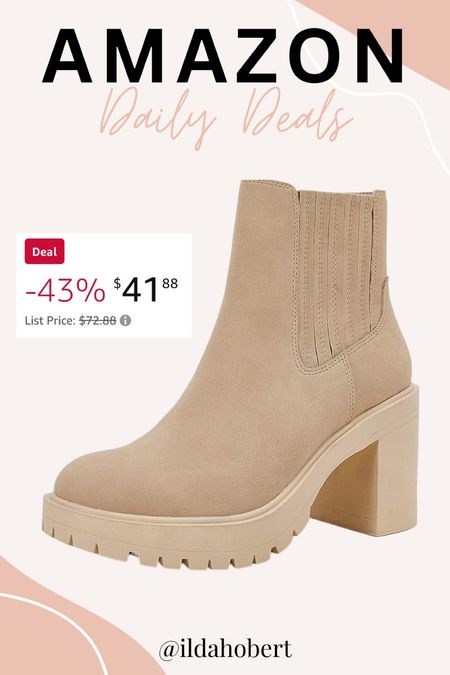 Amazon Daily Deal: 43% Off these boots today!! Must have for fall!👢

#LTKshoecrush #LTKsalealert #LTKfindsunder50