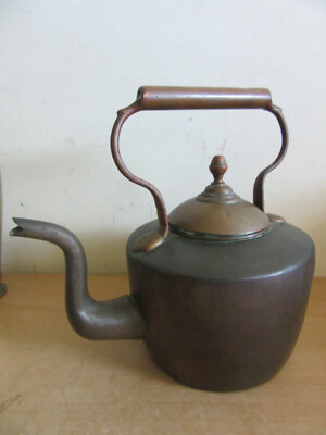 Antique large Copper Kettle Soutterware William Soutter British Made #10 | eBay US