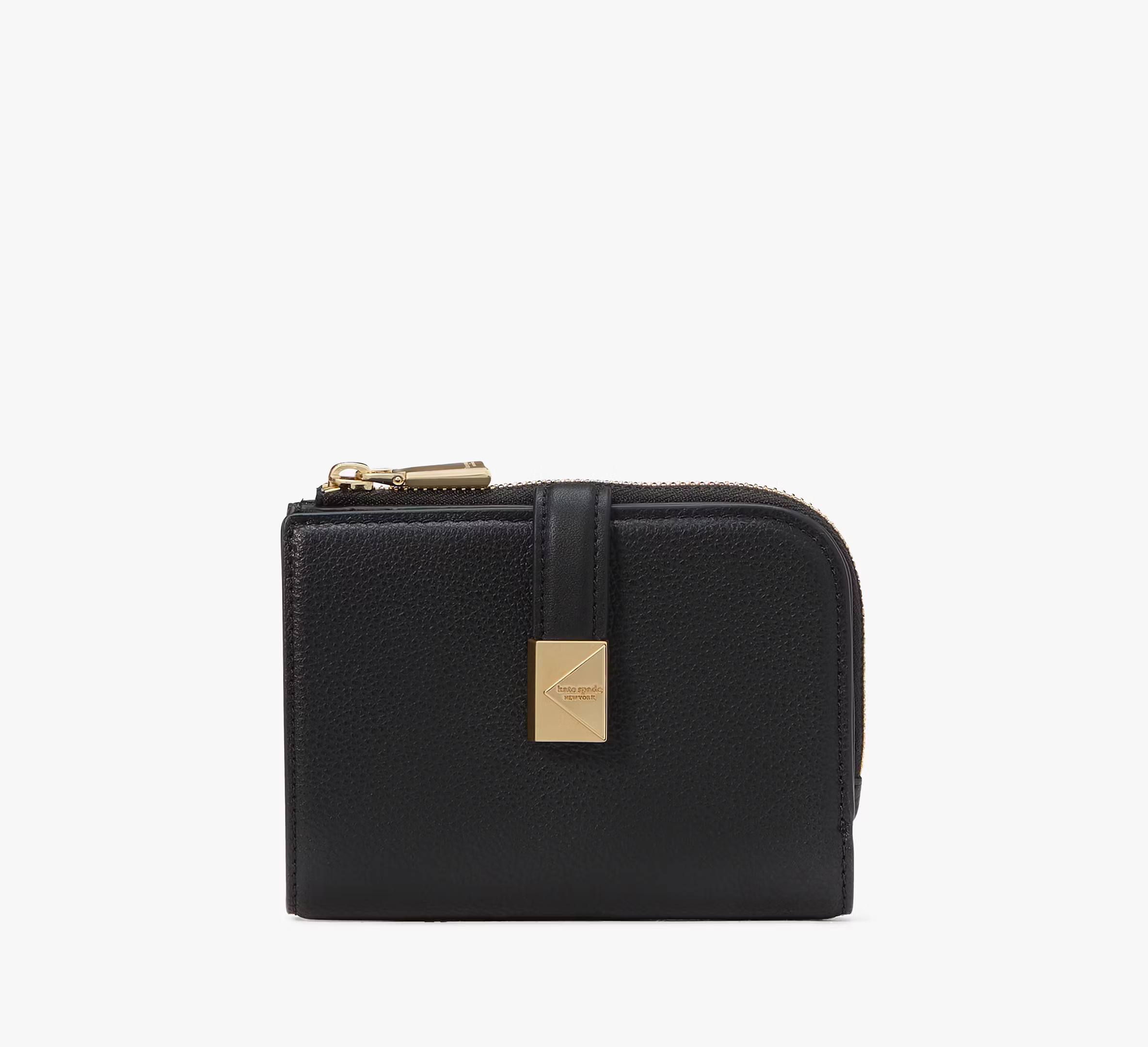 Kate Spade Deco Small Compact Wallet, Black | Kate Spade (US)