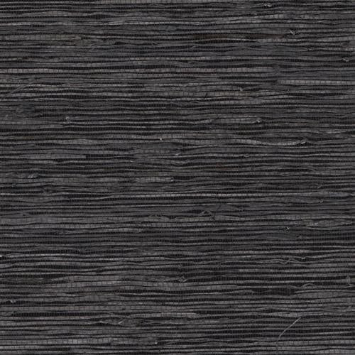 Slate Grasscloth Wallpaper | Jonathan Adler