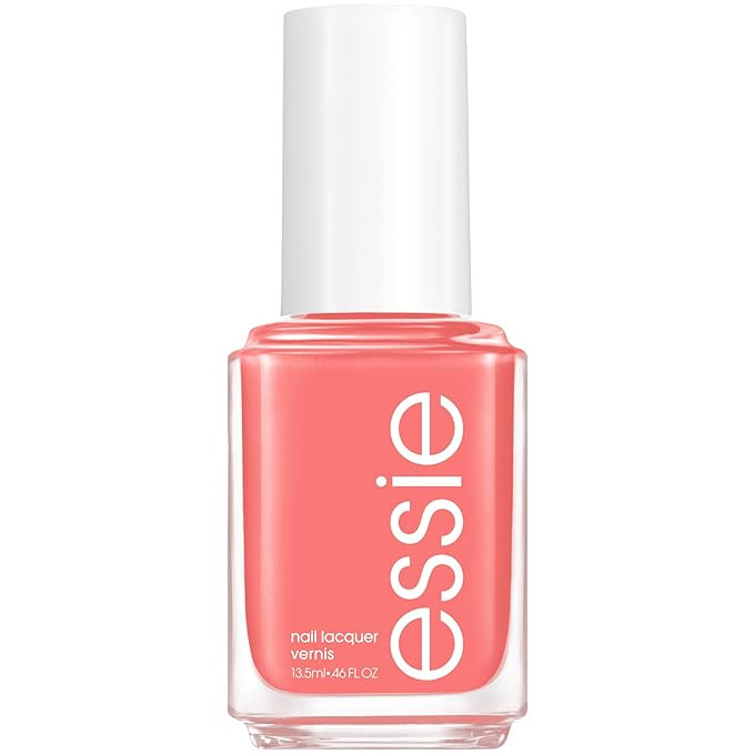 Essie Salon-Quality Nail Polish, 8-Free Vegan, Peachy Coral, Peach Side Babe, 0.46 fl oz | Amazon (US)