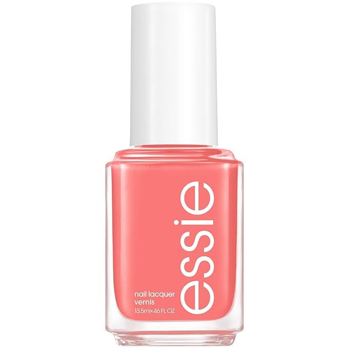 Essie Salon-Quality Nail Polish, 8-Free Vegan, Peachy Coral, Peach Side Babe, 0.46 fl oz | Amazon (US)