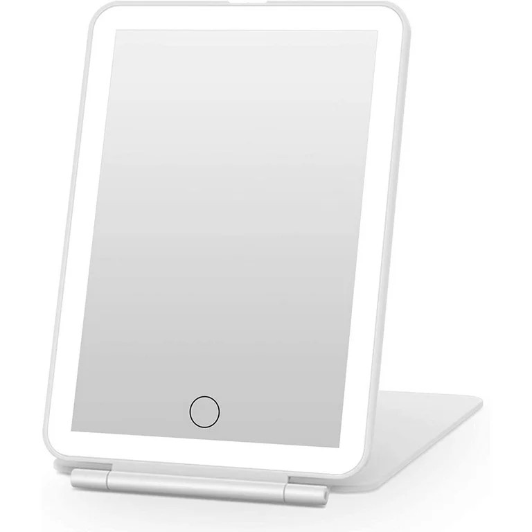 Makeup Mirror,Rechargeable Lighted Makeup Mirror with 72 Led Lights,3 Color Lighting,Dimmable Tou... | Walmart (US)