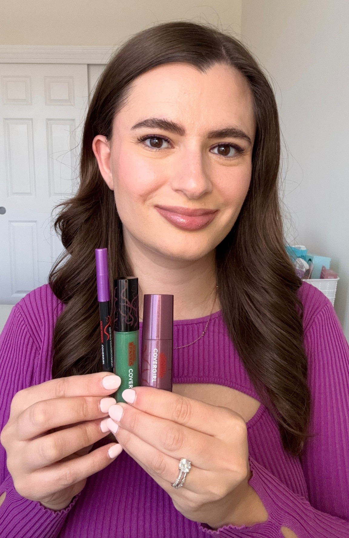 CoverGirl and Stranger Things came out with a collaboration! I’m using these Upside Down inspired products to create a spooky look.

Products used: 
The Bite PH Transforming Lip Gloss in Hawkins Lab
UpsEYE Down Kohl Eyeliner in Will the Wise
Vecna's Curse PH Transforming Blush in Creel

Which did you like the best? 

#LTKBeauty #LTKFindsUnder50