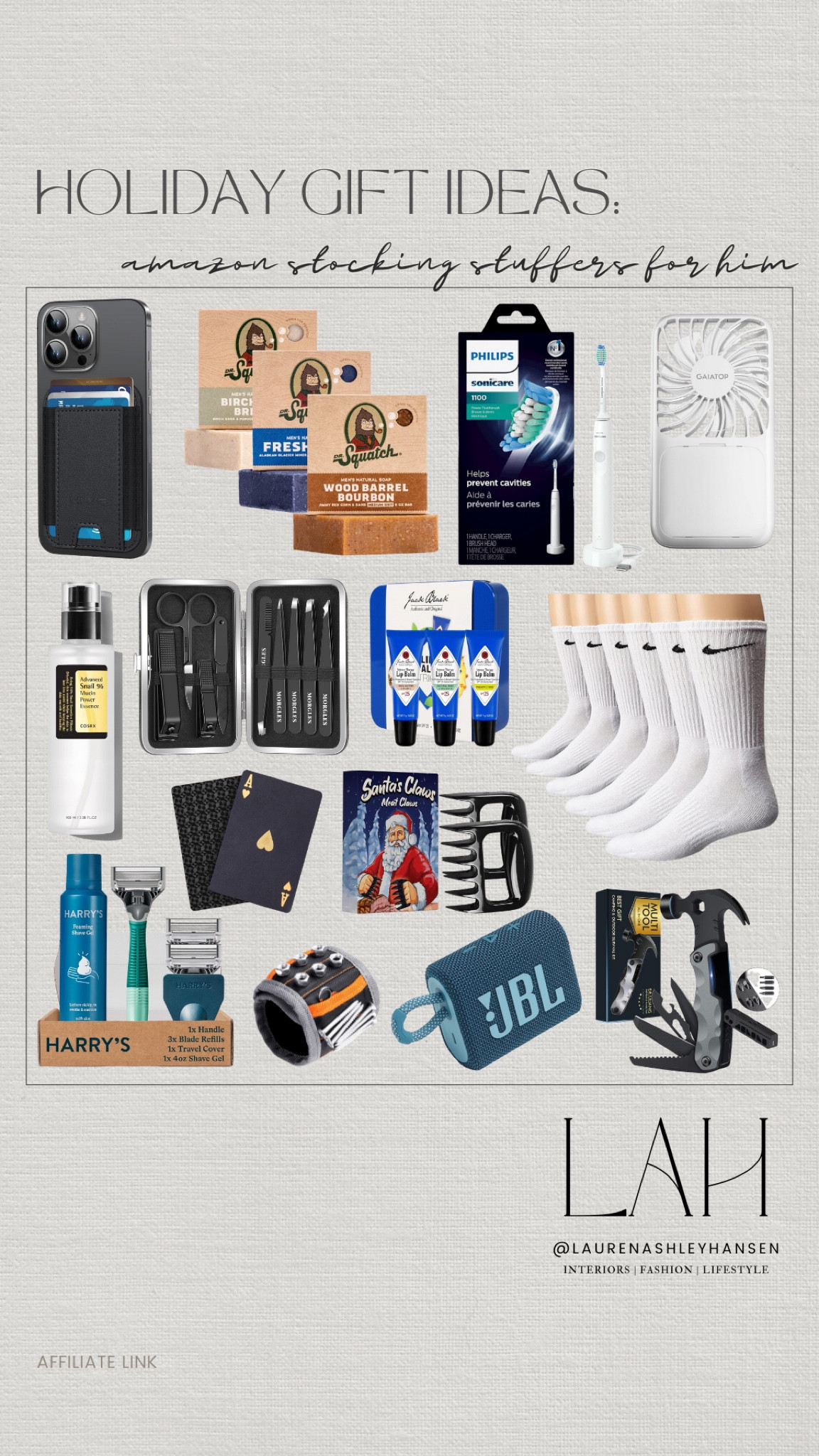 Stocking stuffers for him! All of these Amazon finds are practical and useful and would be something the men would love to receive! 

#LTKMens #LTKGiftGuide #LTKHoliday