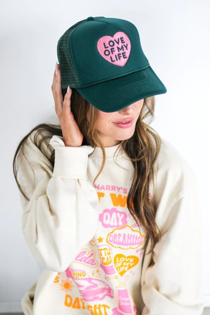 Love Of My Life Trucker Hat | Girl Tribe Co.