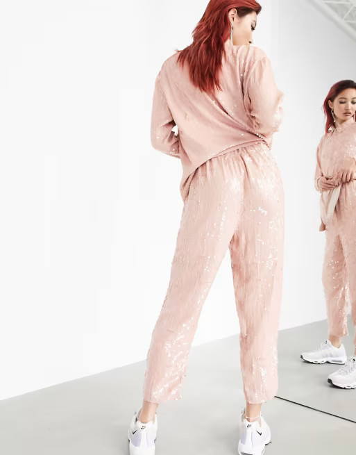 ASOS EDITION sequin sweatpants set | ASOS (Global)