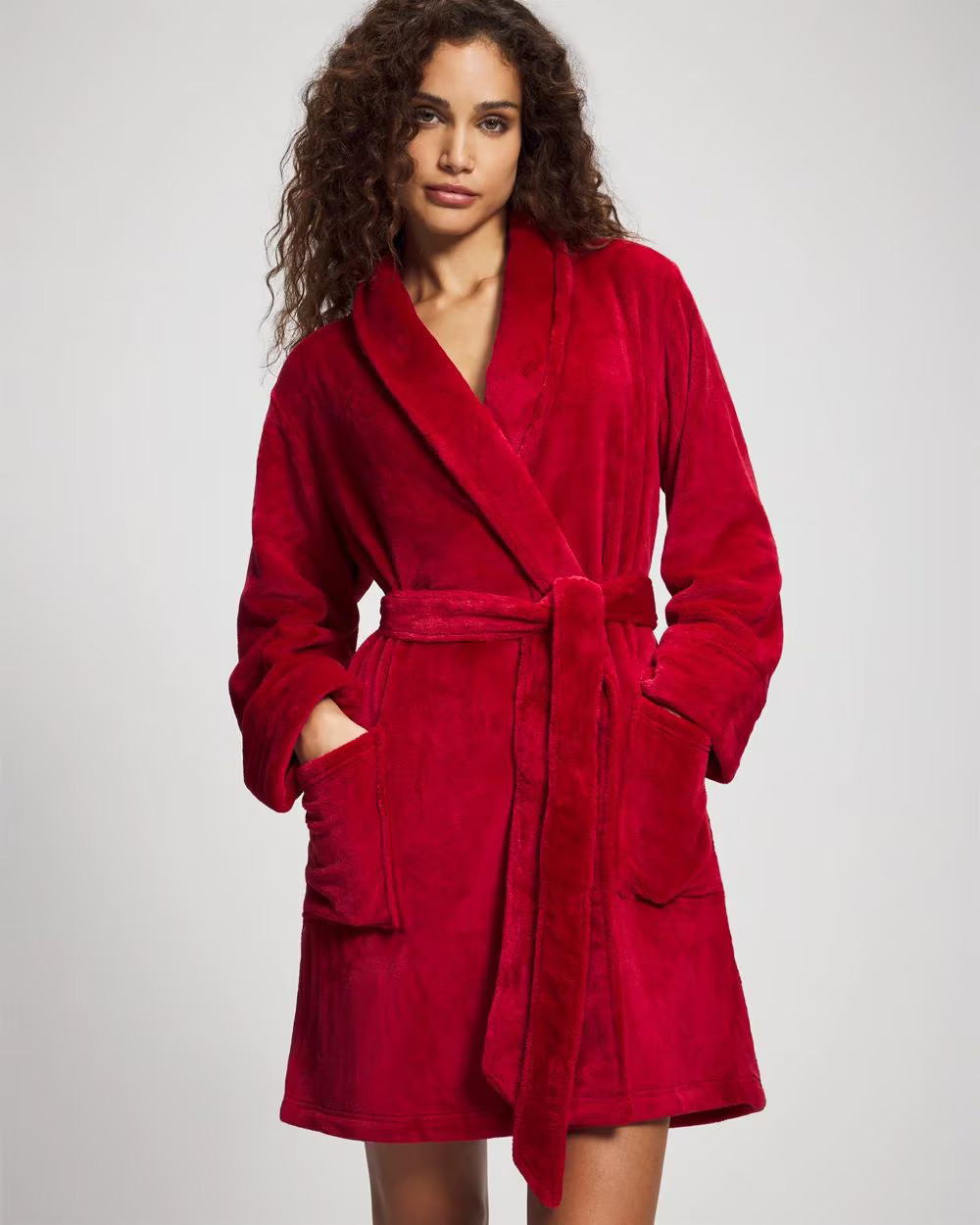 Plush Short Robe | Soma | SOMA