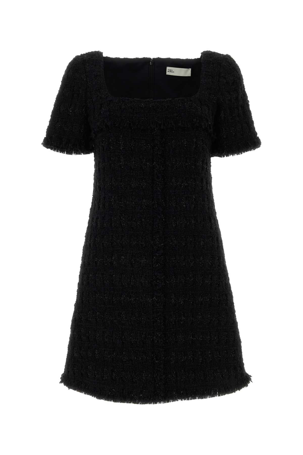 Tory Burch Black Tweed Mini Dress 6 | Balardi