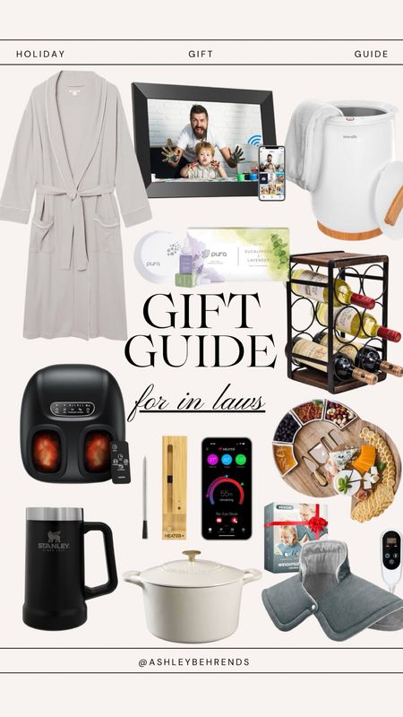 Gift guide for in laws 🎁 Gift ideas for parents 
#giftguide #christmas #holiday #giftsforparents #inlaws #luxe #spagifts 

#LTKCyberWeek #LTKHoliday #LTKGiftGuide
