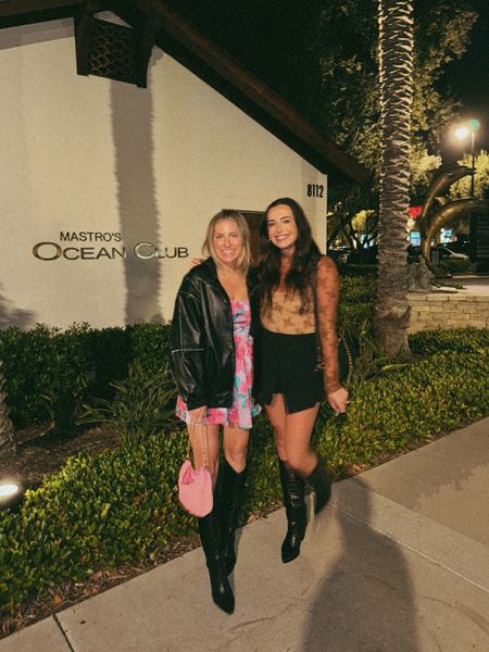 Out to celebrate our Sammy’s birthday!! 

Outfit ideas, women’s outfit ideas, women’s skirt, black skort, show me your mumu, night out outfit ideas, black boots 

#LTKItBag #LTKSeasonal #LTKStyleTip