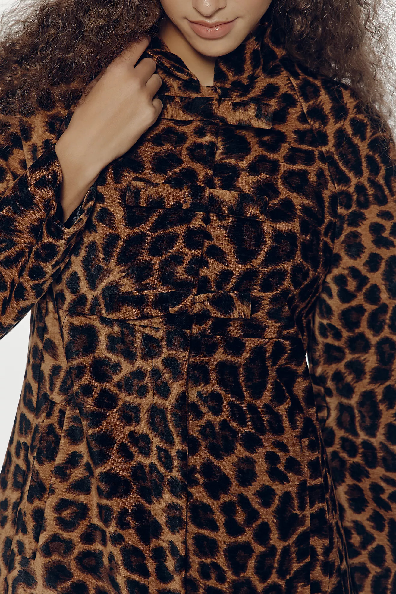Avec Les Filles A-Line Leopard Jacket | Anthropologie (US)
