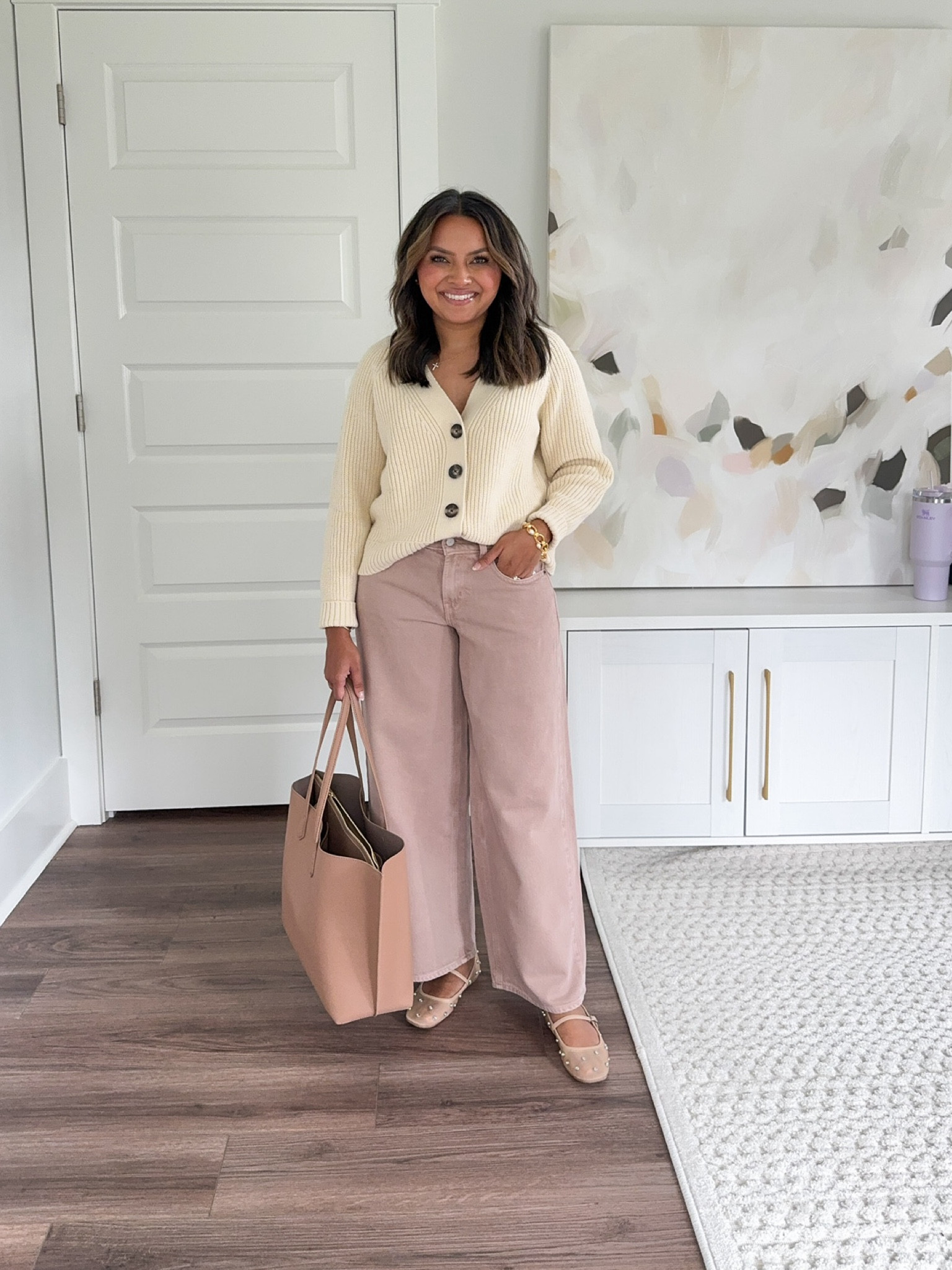 50% off until 10/23!

Tan cardigan size XS Petite TTS Light brown (more light pink/tan in person) jeans size 0 petite - I sized down a size 
Sequin flats size 5 TTS 

Workwear 
Work Outfit 
Teacher Outfit 
Office Outfit 
Back to School 

Honey Sweet Petite Honeysweetpetite

#LTKSeasonal #LTKSaleAlert #LTKStyleTip