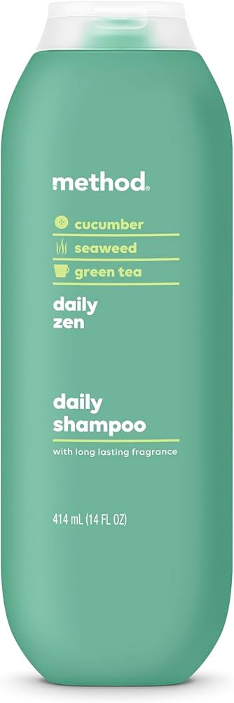 Method Everyday Shampoo, Daily Zen with Cucumber, Green Tea, and Seaweed Scent Notes, Paraben an... | Amazon (US)