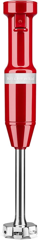 KitchenAid Variable Speed Corded Hand Blender KHBV53, Empire Red | Amazon (US)