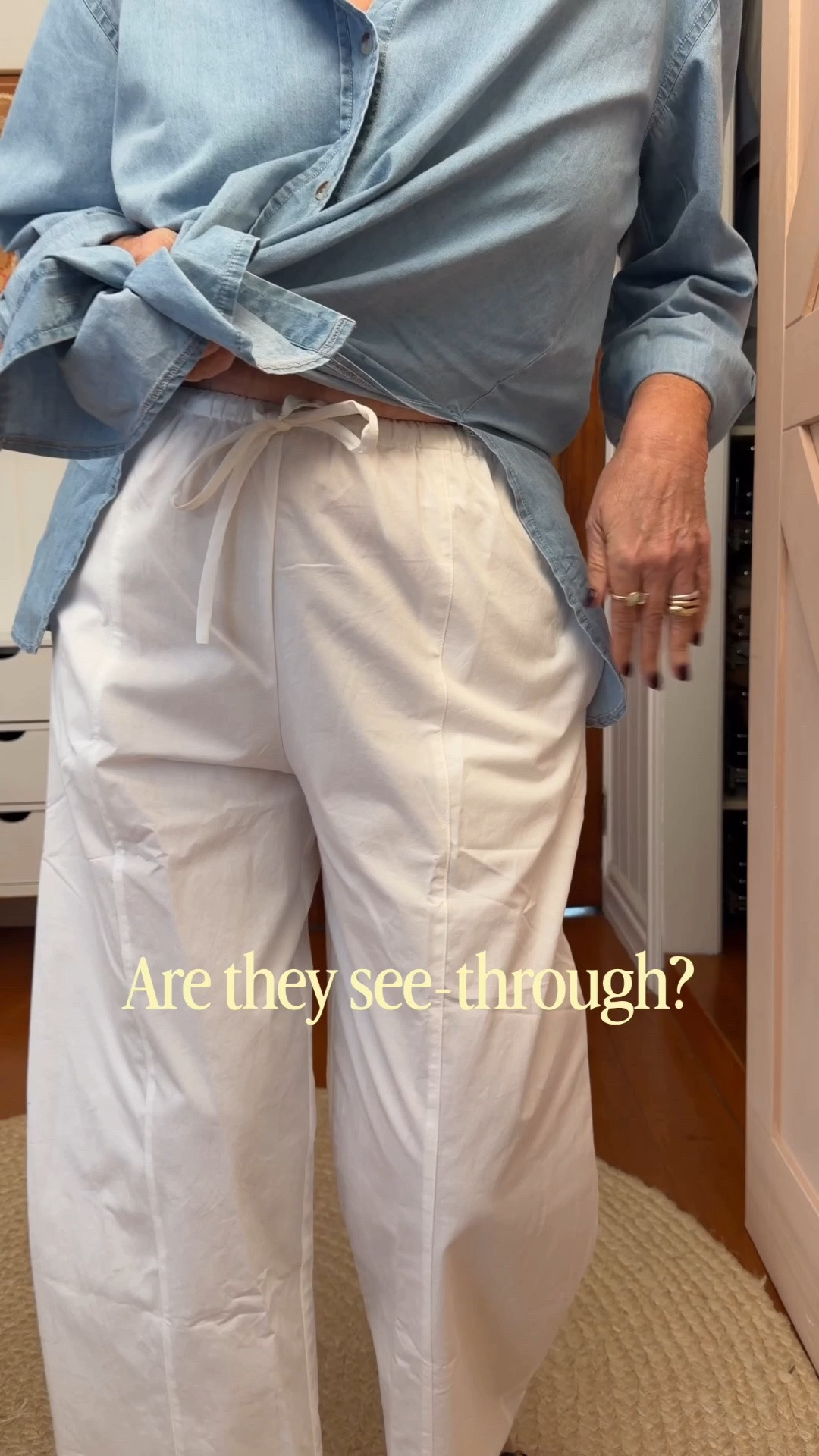 Pants: size 10
Shirt: size 12 (very relaxed fit so you definitely could size down)

#LTKspring #LTKover50style #LTKaustralia