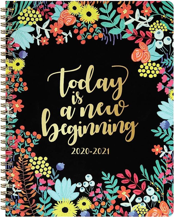 2020-2021 Planner - Weekly & Monthly Planner with to-Do List, 8" x 10", Twin Wire - Binding, Perf... | Amazon (US)