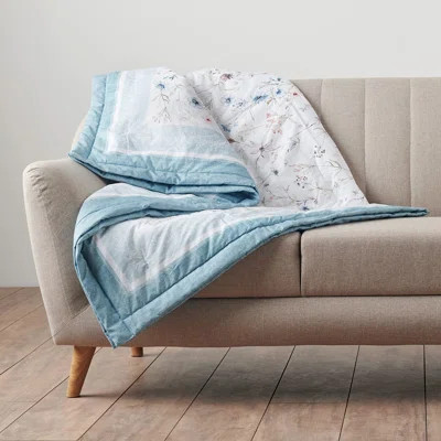 Maison d' Hermine Throw Blanket for Couch Lightweight Soft Warm Breathable Cotton Throw Blankets for Bed Girls Boys Women Men Gift Sofa Travel Living | Wayfair North America