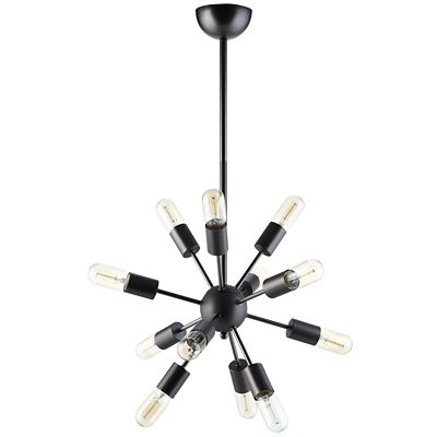 Modway Spectrum Metal Chandelier in Black | Ashley Homestore