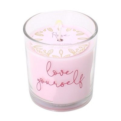 5.3oz Love Yourself Valentine's Day Candle Rosé - Opalhouse™ | Target