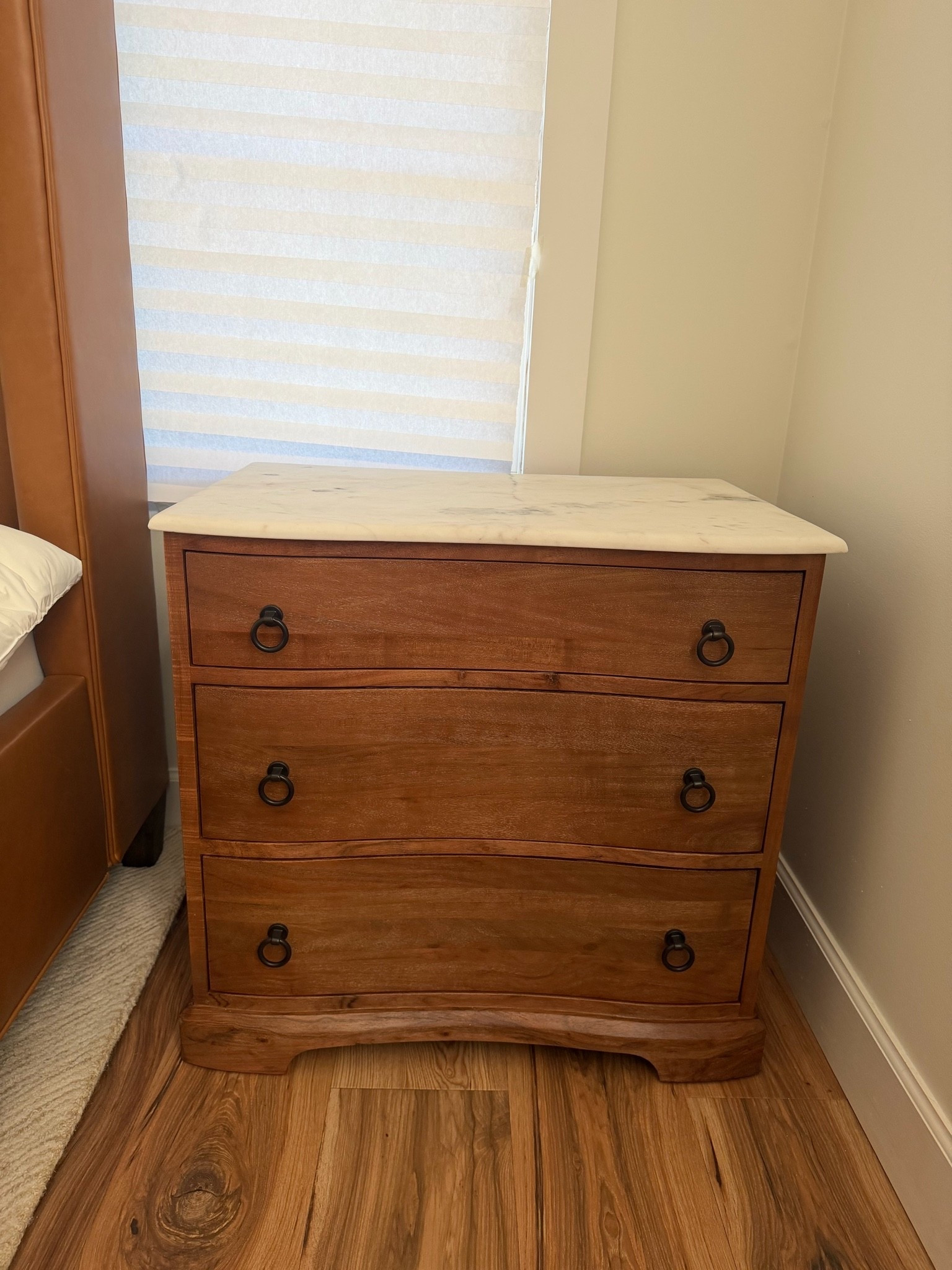 The most incredible nightstands with a marble top + wood base 😍😍

#LTKmorningroutine #LTKHome #LTKdayinmylife