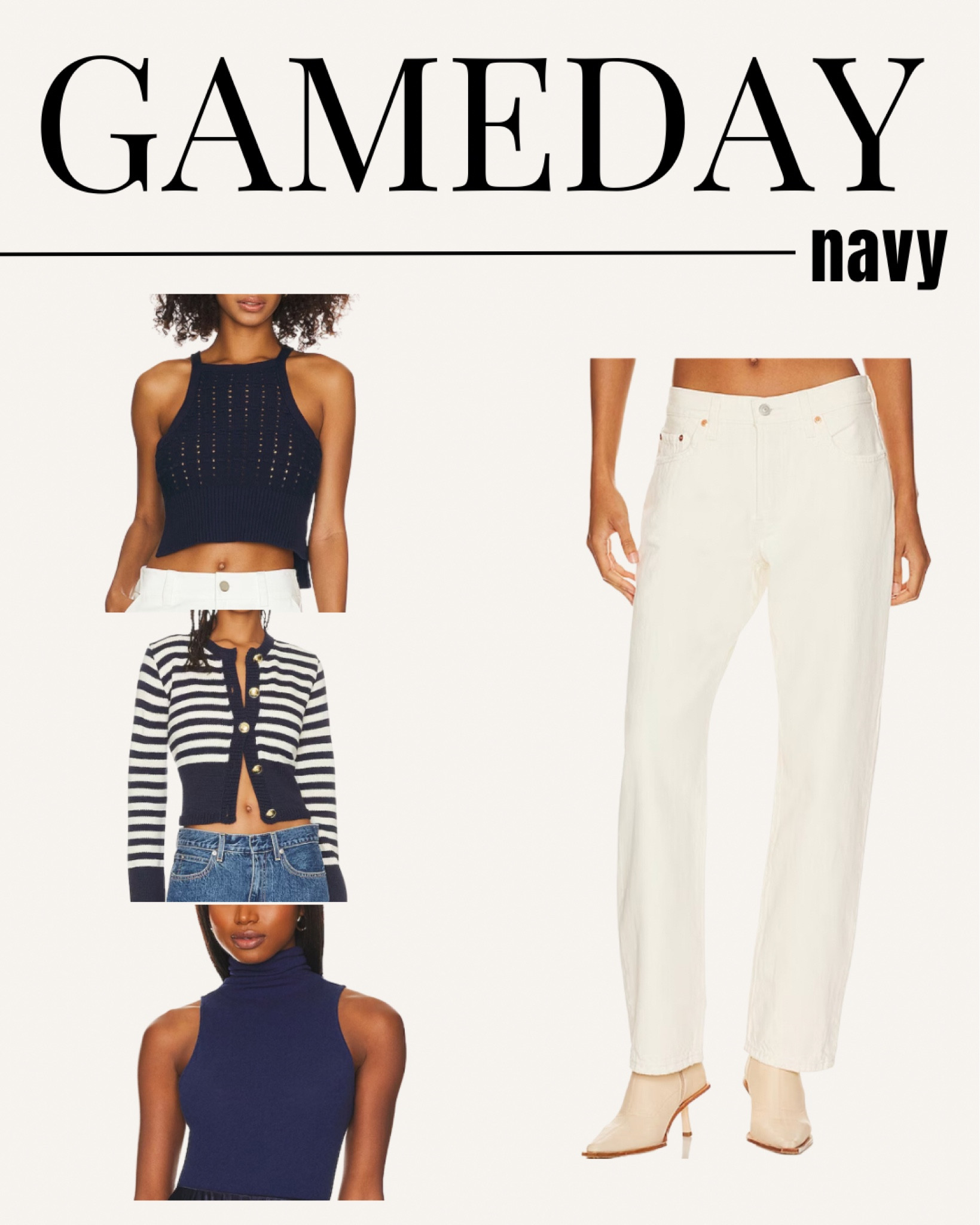 Navy tops, game day outfit, tailgate attire, football outfit, university of Kansas, university of Kentucky, ku, uk, duke, auburn, SMU, southern Methodist, LMU, Michigan, Penn, UConn, take, Princeton, Georgia state, Dallas cowboys, Indiana colts, byu 

#LTKU #LTKSeasonal #LTKstyletip