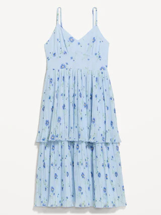 The Occasion by Old Navy Pleated Fit & Flare Midi Dress | Old Navy (US)