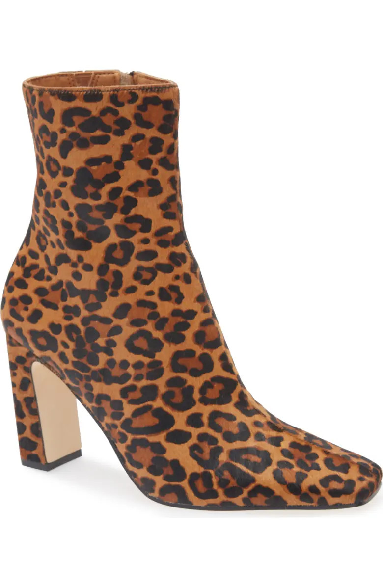 Lizabelle Genuine Calf Hair Bootie (Women) | Nordstrom