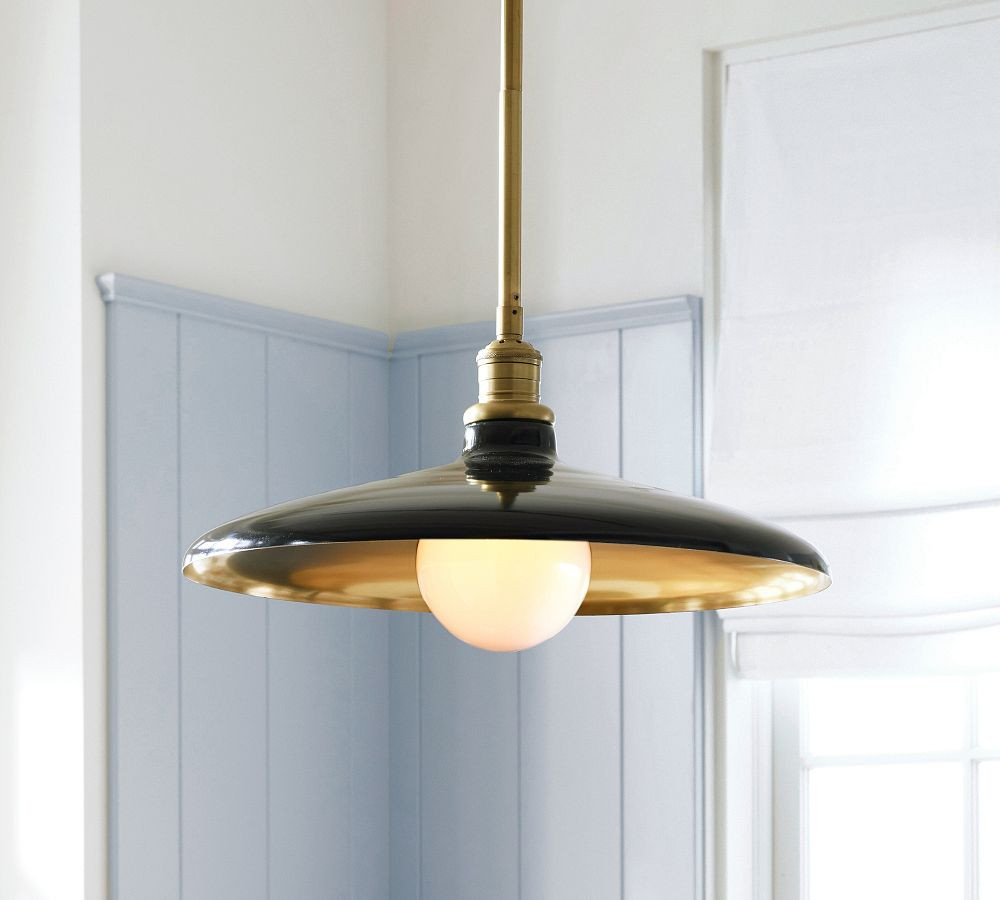 Farmhouse Metal Pole Pendant (18") | Pottery Barn (US)