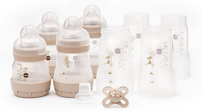 MAM Easy Start Anti-Colic Bottle Starter Set | Includes 4X Feeding Bottles and MAM Original Start... | Amazon (UK)