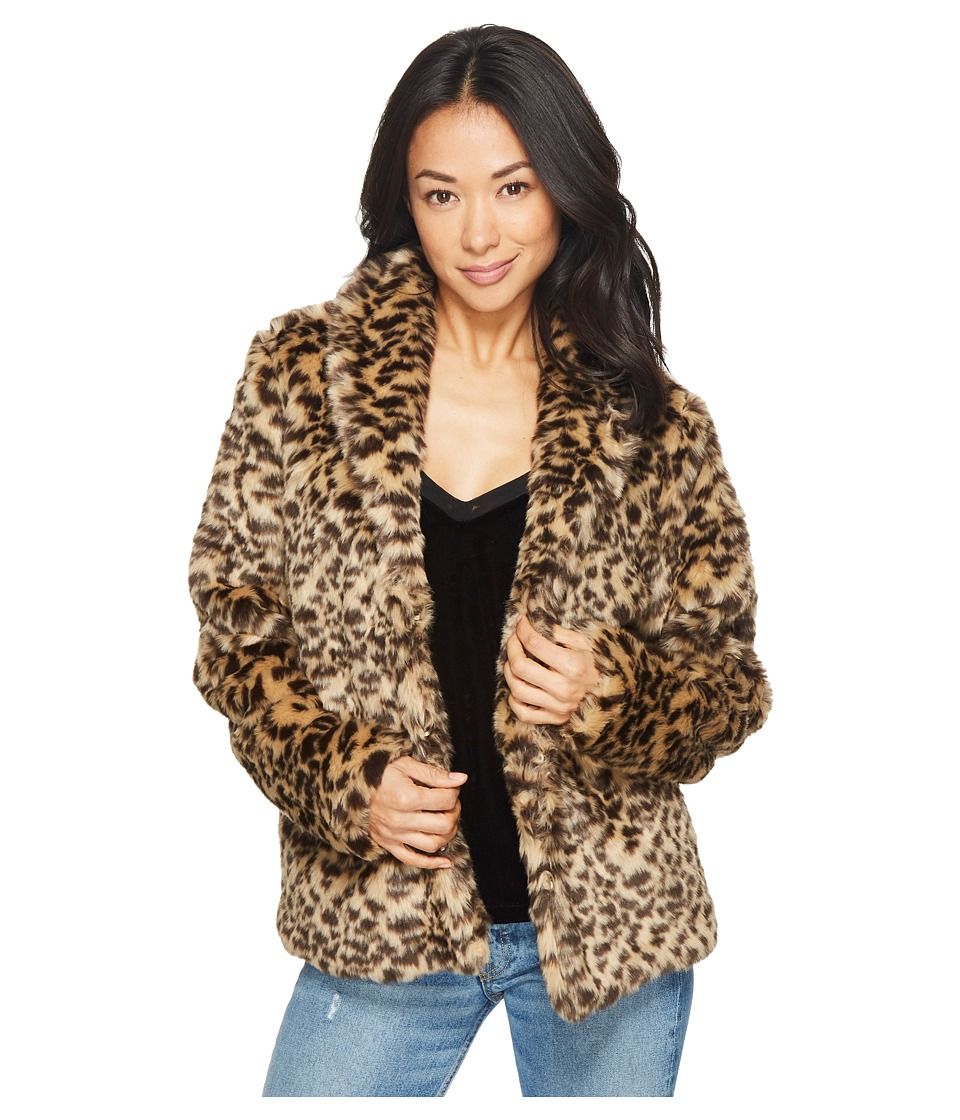 Volcom - Fureals Coat (Leopard) Women's Coat | Zappos