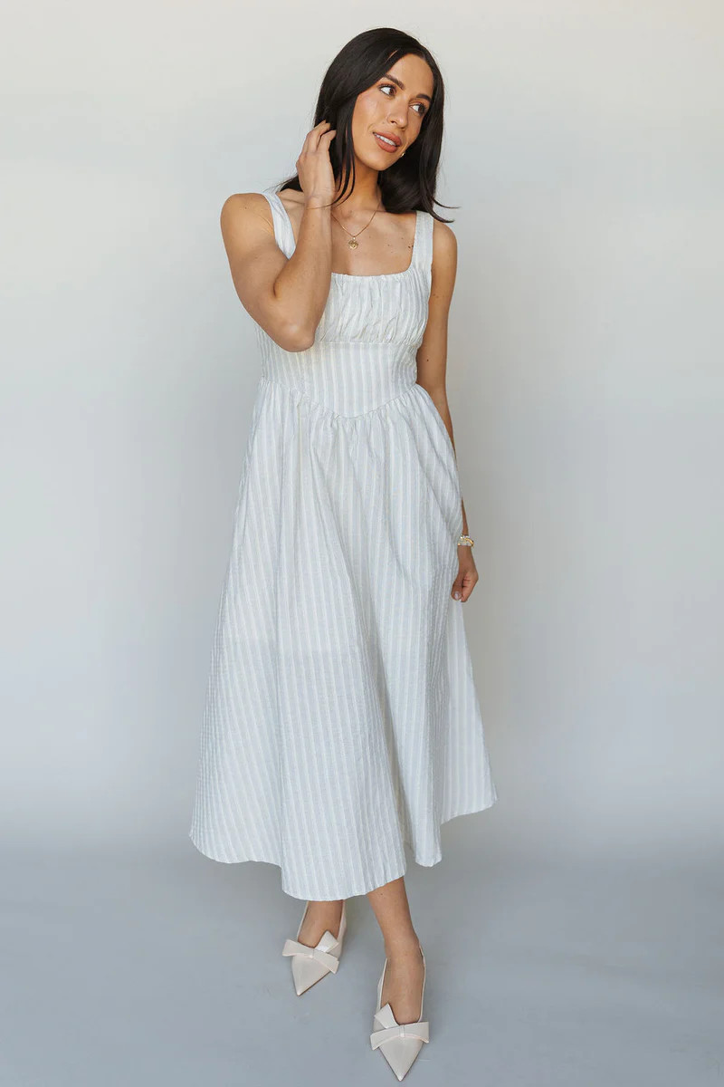Bianca Stripe Midi | Henly