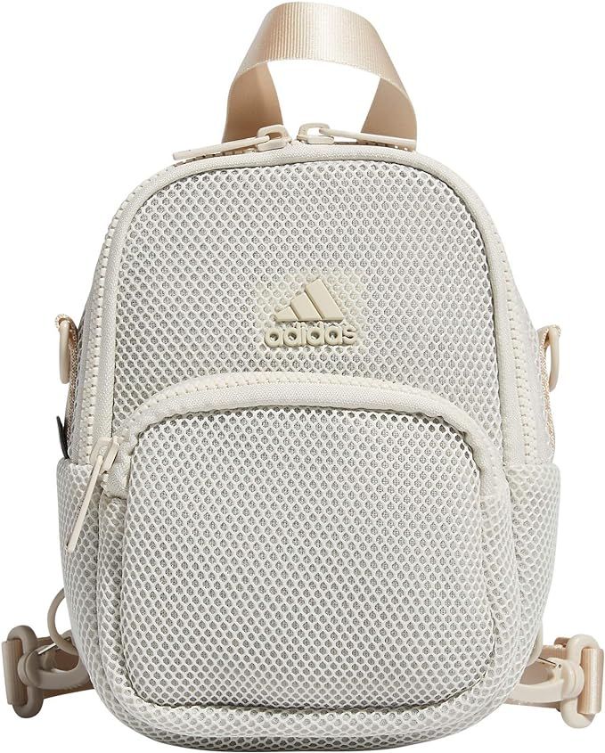 adidas Women's Airmesh Mini Backpack, Alumina Beige, One Size | Amazon (US)