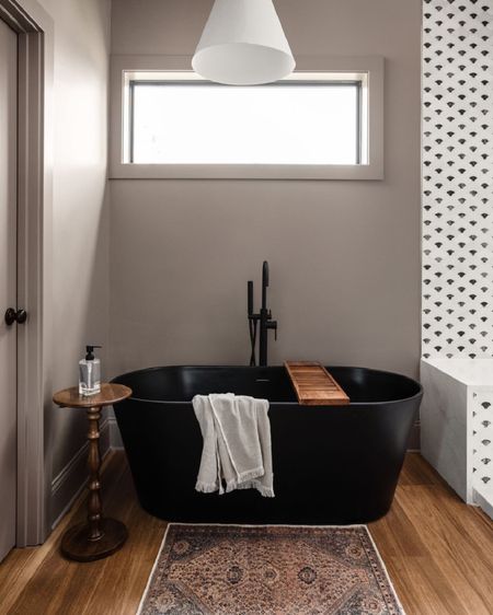You can’t have a spa bath without a statement tub!

#LTKhome