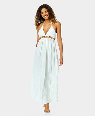 Women's Maxi Jeweled Cover-Up Swim Dress | Macy's