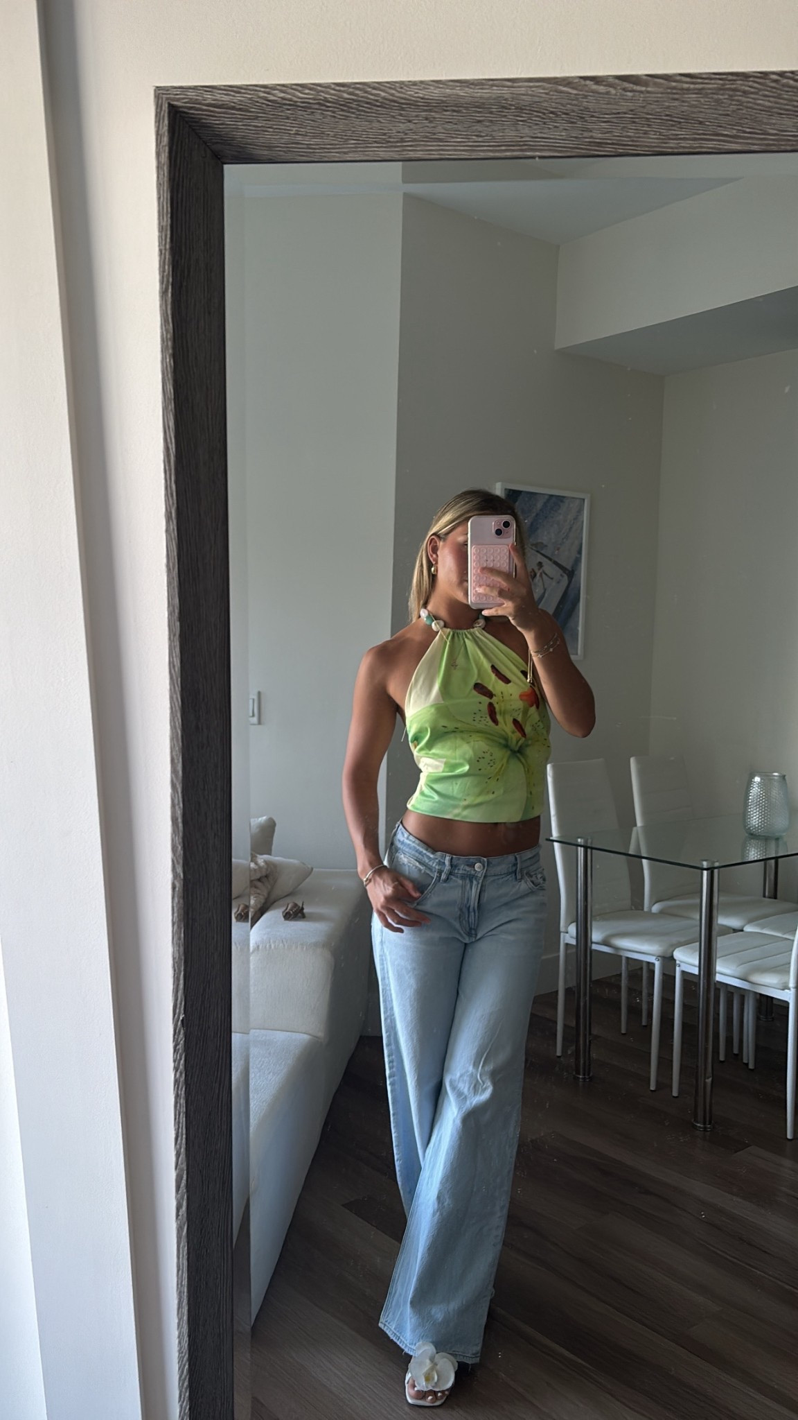 Serving summer bloom energy 🌸☀️ in my fave flower top + low-rise AE jeans + floral heels combo—cute, comfy, and cashing in 💸✨ Shop my exact look on LTK! #Ad

#LTKFinds #LTKSummerStyle #AmericanEagleStyle #SummerOOTD #FloralFit #OutfitGoals #StyleInspo #OOTDinspo #LowRiseComeback #TrendyLooks #FitCheck #OutfitOfTheDay #LTKfashion #LTKunder50 #SunkissedStyle #CasualChic #StyleThatPays #InfluencerStyle #LTKMoneyMakers #LTKCreator

#LTKStyleTip #LTKFindsUnder100 #LTKTravel