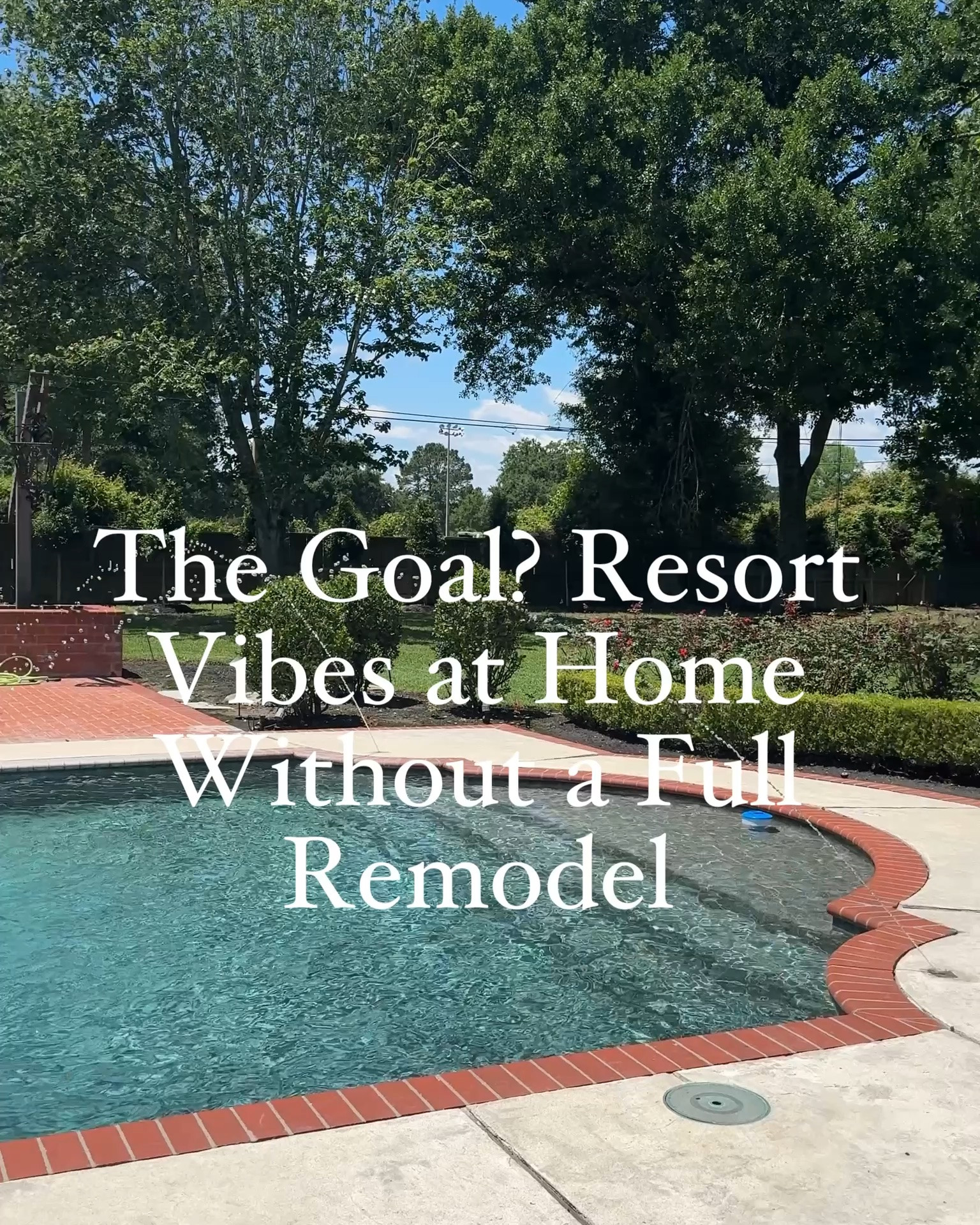 Our reno home’s backyard isn’t in our renovation plans… yet ✨ That’ll come later down the road. But in the meantime, I want to turn it into a cozy little resort at home without any major renovations — just furniture, lighting, and elevated touches that completely transform the vibe. Here’s what I have in mind

#LTKHome