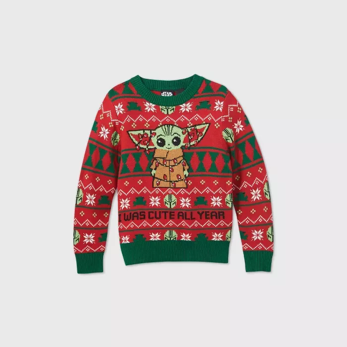 Baby yoda best sale christmas sweater target